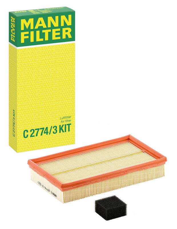MANN MANN C 2774/3 KIT Air Filter C27743KIT