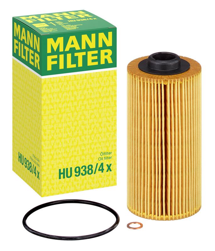 MANN MANN Eļļas filtrs HU 938/4 X HU9384X