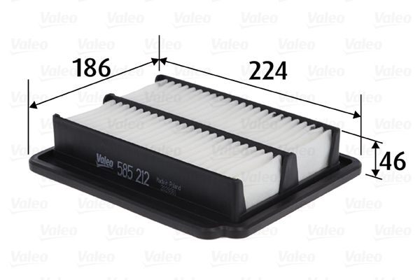 VALEO Gaisa filtrs 585212