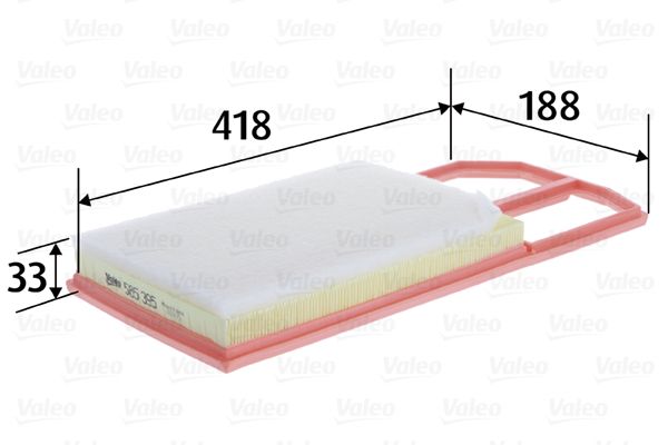 VALEO Gaisa filtrs 585395