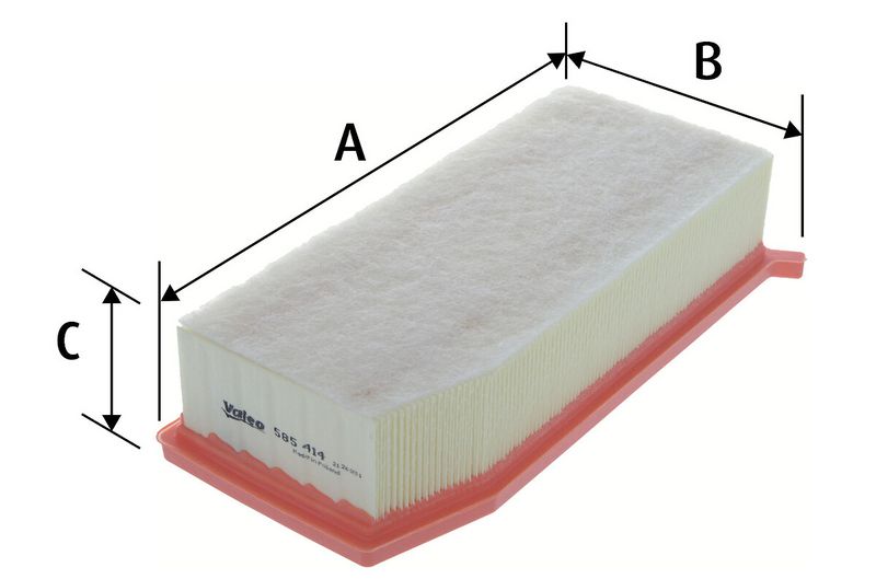 VALEO Gaisa filtrs 585414