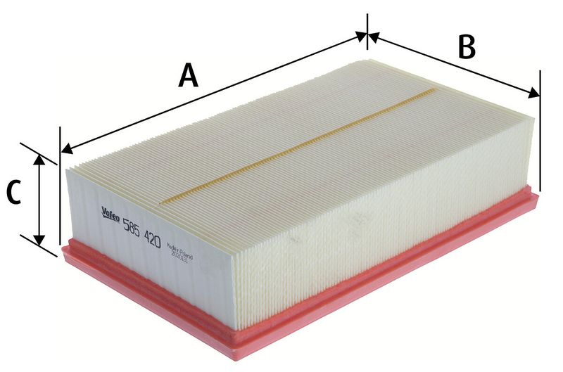 VALEO Gaisa filtrs 585420