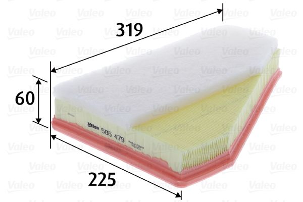 VALEO Gaisa filtrs 585479