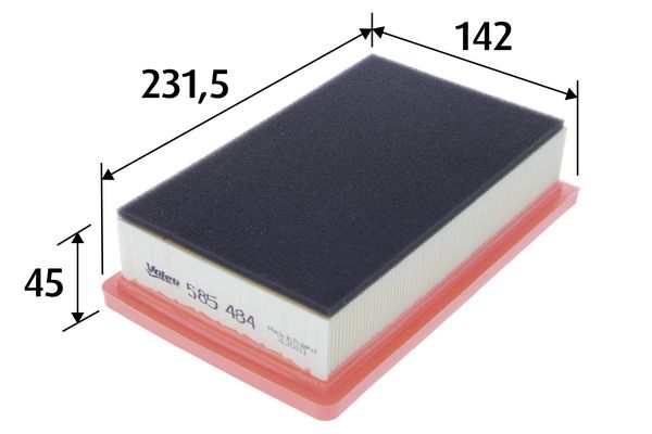 VALEO Gaisa filtrs 585484
