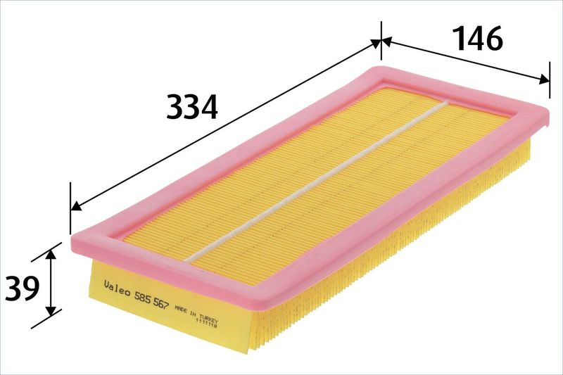 VALEO Gaisa filtrs 585567