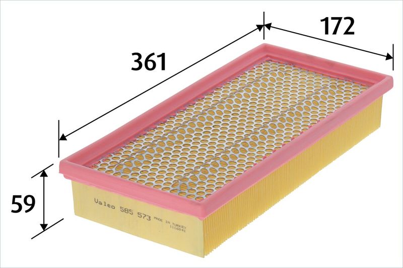 VALEO Gaisa filtrs 585573
