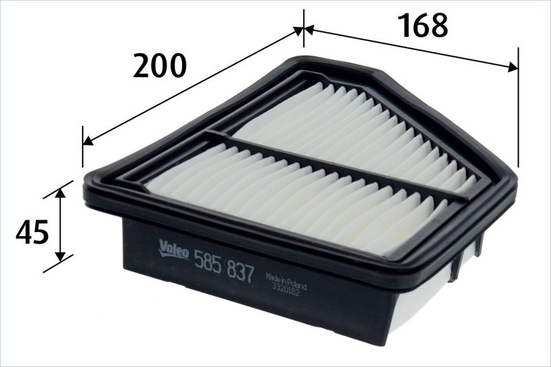 VALEO Gaisa filtrs 585837