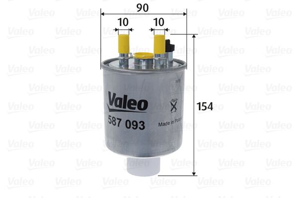 VALEO Degvielas filtrs 587093