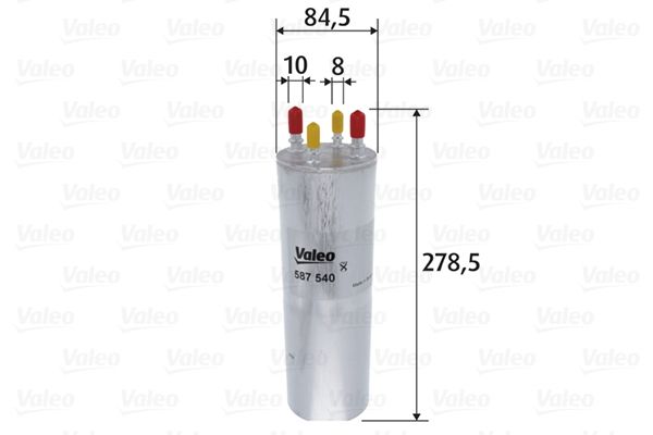 VALEO Degvielas filtrs 587540