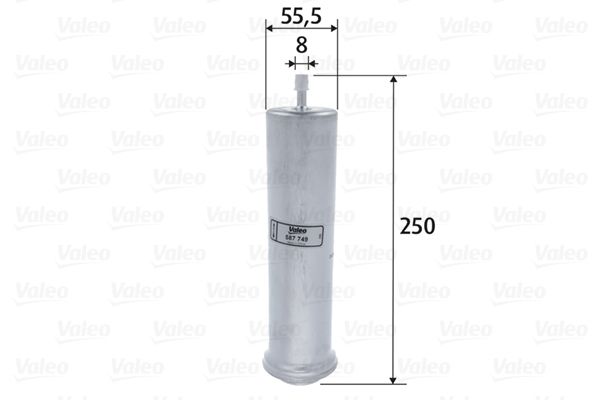 VALEO Degvielas filtrs 587749