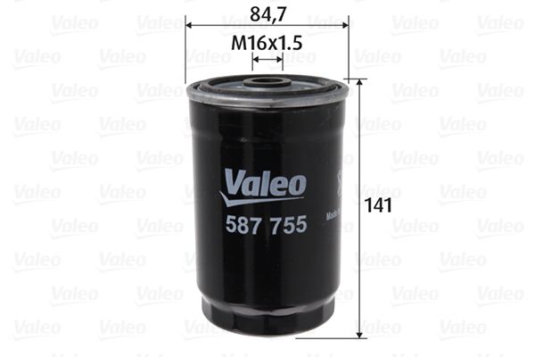VALEO Degvielas filtrs 587755