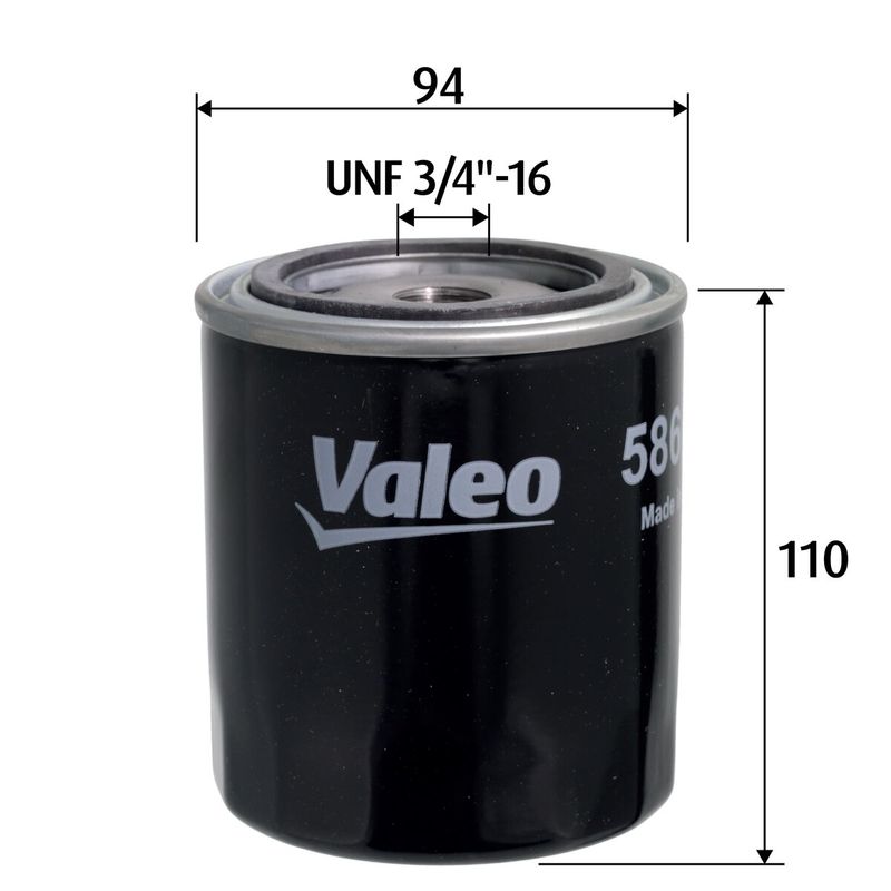 VALEO Eļļas filtrs 586134