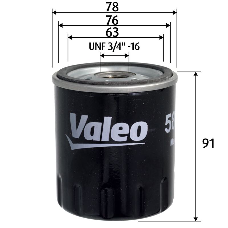 VALEO Eļļas filtrs 586157