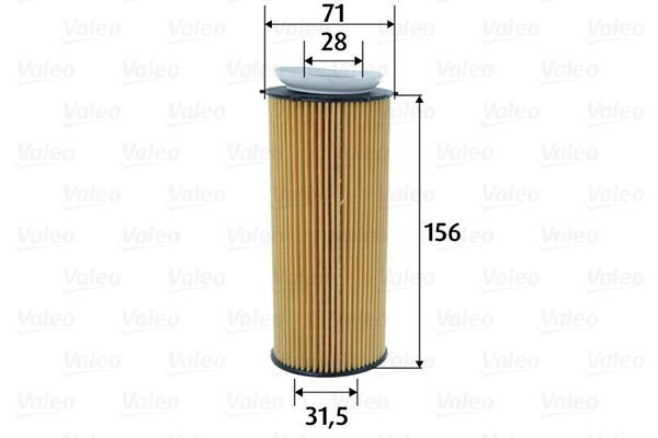 VALEO Eļļas filtrs 586603