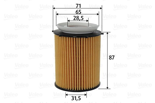 VALEO Eļļas filtrs 586618