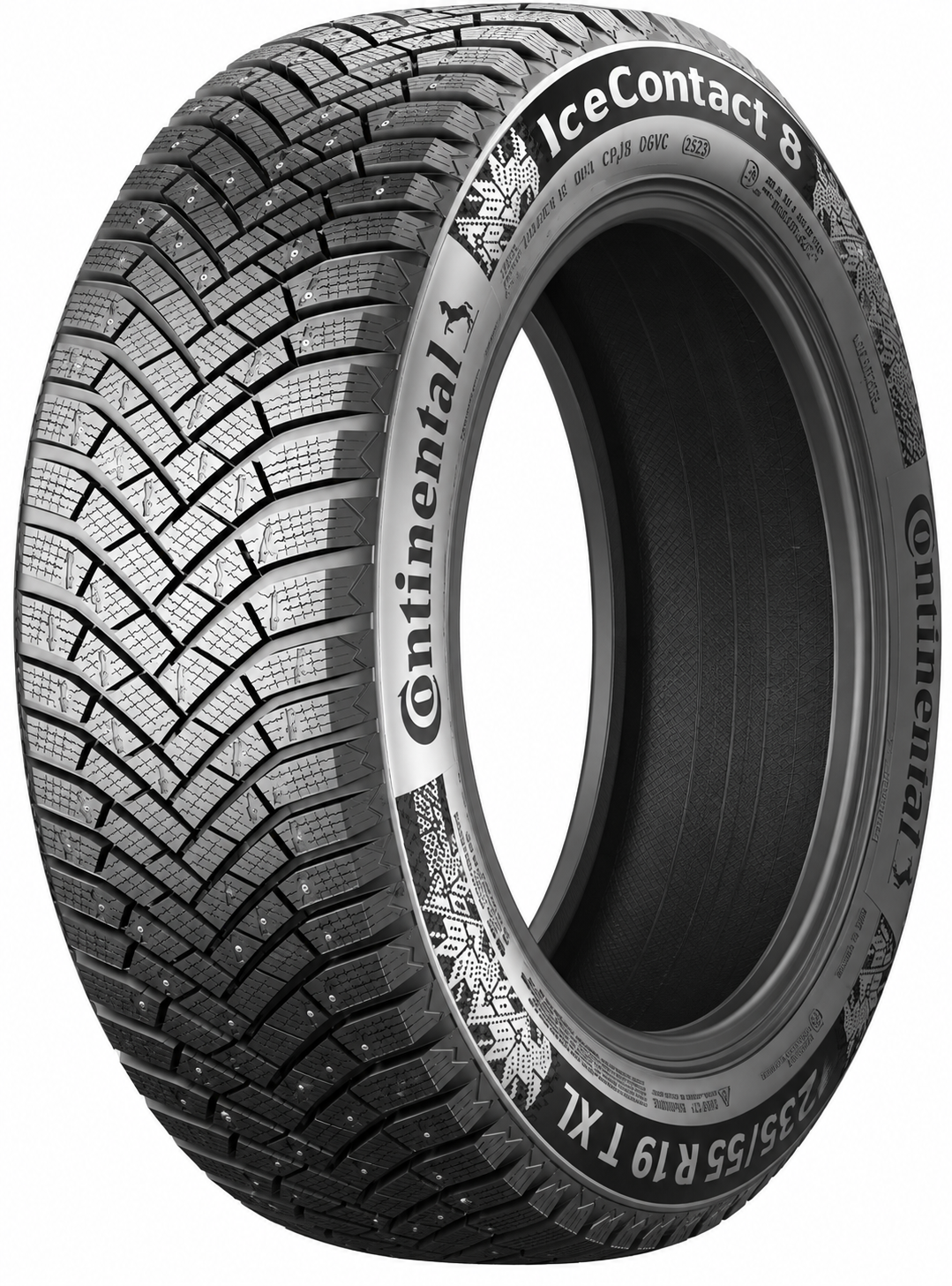 CONTINENTAL 195/65R15 CONTINENTAL ICECONTACT 8 95T ar radzēm 195/65 R15 95T