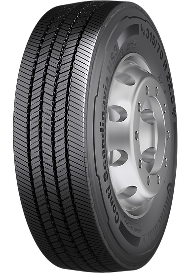 CONTINENTAL 315/70R22.5 CONTINENTAL SCANDINAVIA HS3 154/150L 20PR 3MPSF 315/70 R22.5 150L